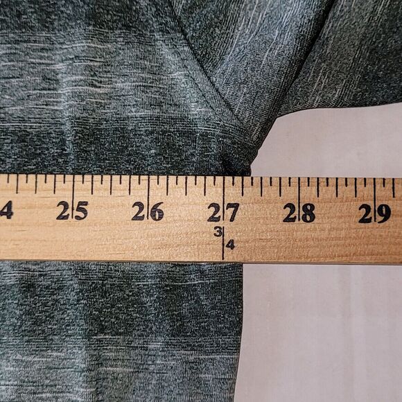 Oregon Ducks Polo Shirt Mens 3XL Green / Gray Stripe Russell Duck Logo - Picture 8 of 11